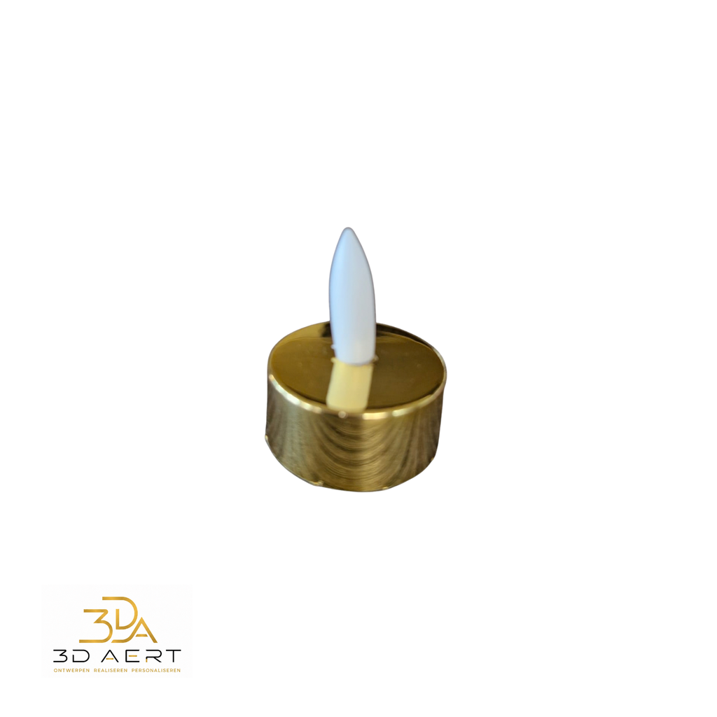 LED-theelicht (goud)