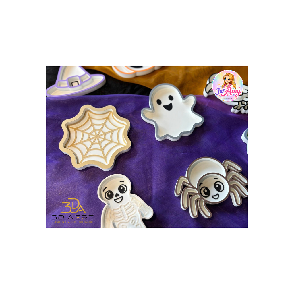Set vulvormen 'thema Halloween'